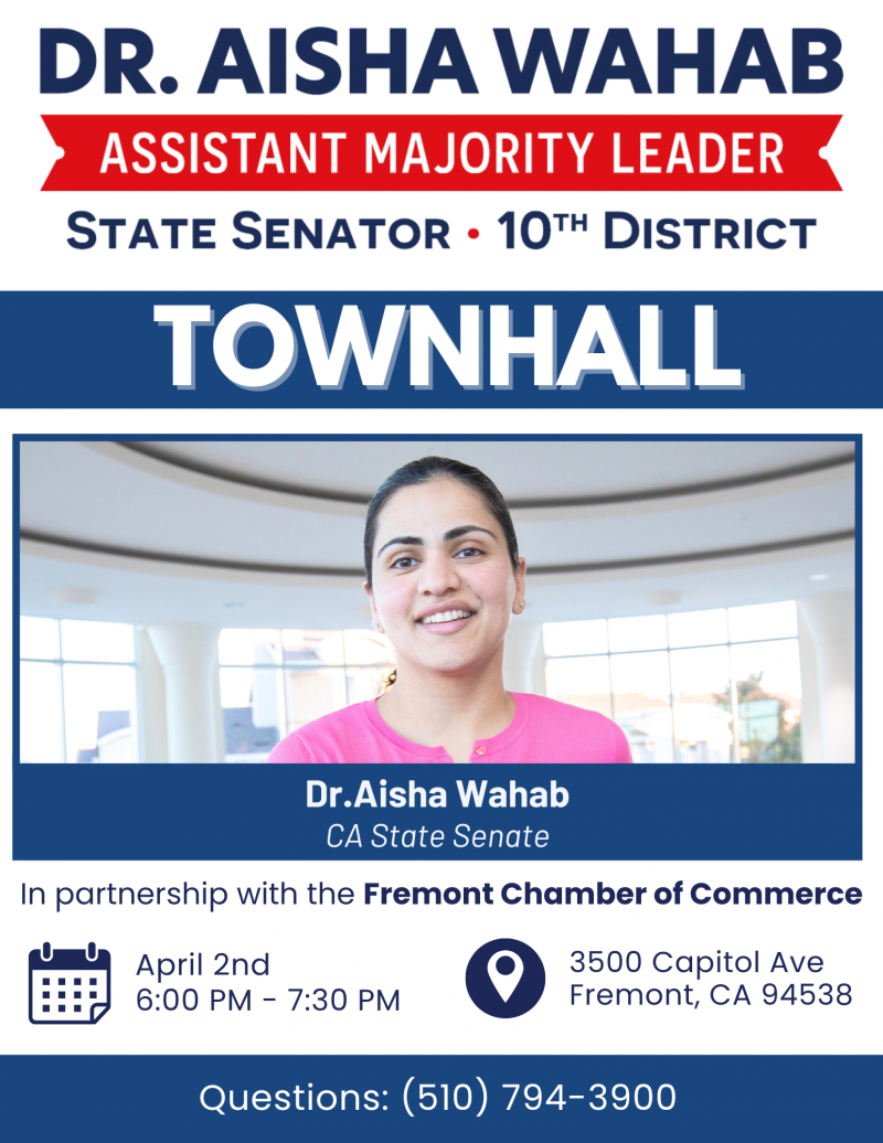 Flyer for the Town Hall