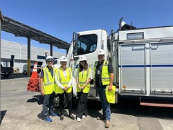 Senator Wahab touring San Jose Water