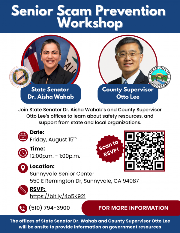 Senior Scam Flyer