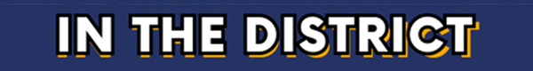 In the district banner